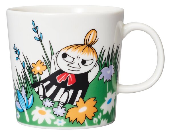 Arabia Little My and meadow Moomin mug White-multi