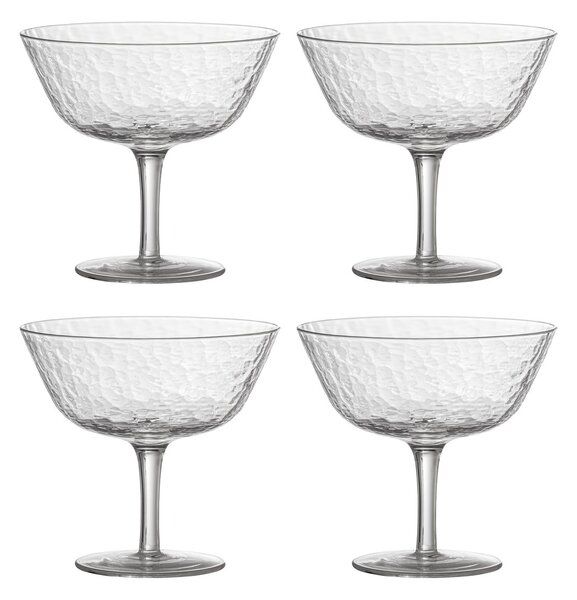 Bloomingville Asali cocktail glass 41 cl 4-pack Clear