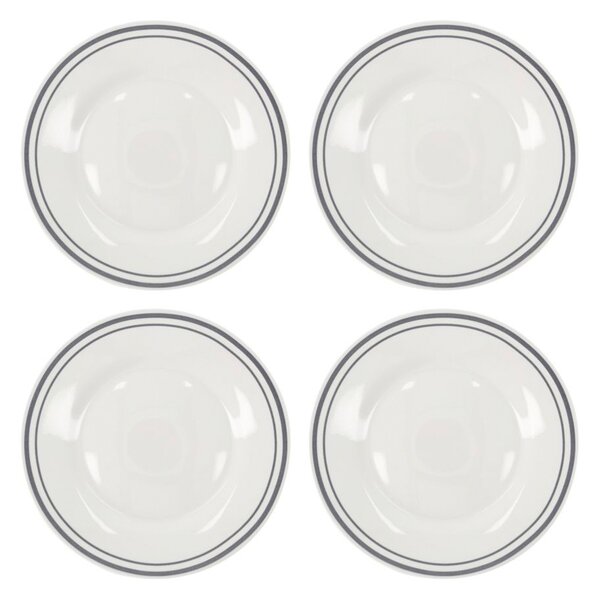 Nicolas Vahé Bistro plate Ø23 cm 4-pack grey