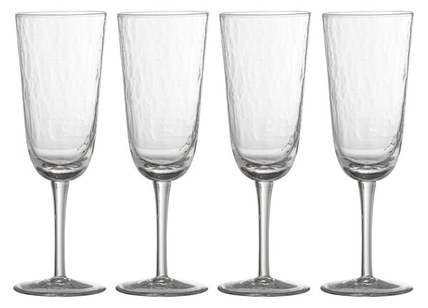 Bloomingville Asali champagne glass 27.5 cl 4-pack Clear