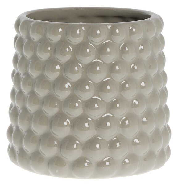 Lene Bjerre Dotsie flower pot Ø14 cm Grey