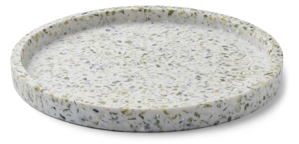 Humdakin Humdakin Terrazzo rund tray Ø20 cm Green-white