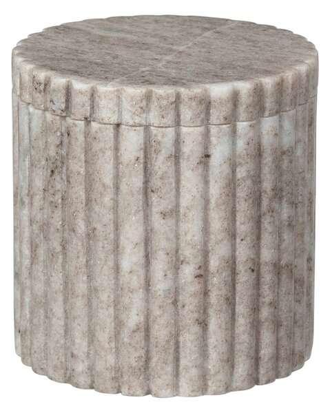 Broste Copenhagen Platon storage jar with lid Ø10 cm Light brown