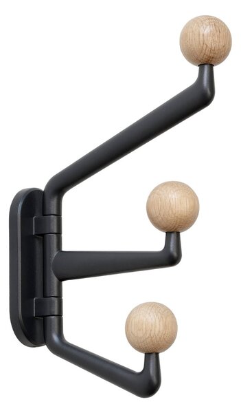  Tradition - Capture Coat hook SC74, small, graphite / oak