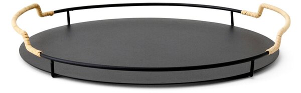 Audo Copenhagen Balcony serving tray Ø36.5 cm Black