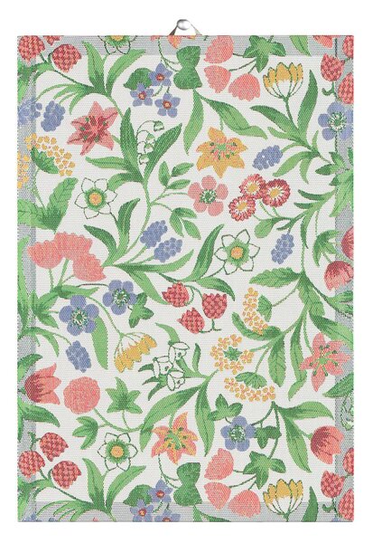 Ekelund Linneväveri Springtime kitchen towel 35x50 cm