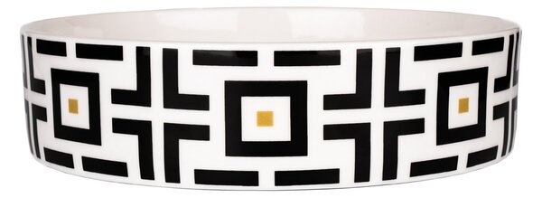 Carolina Gynning DECO bowl 1.5 liter White-black