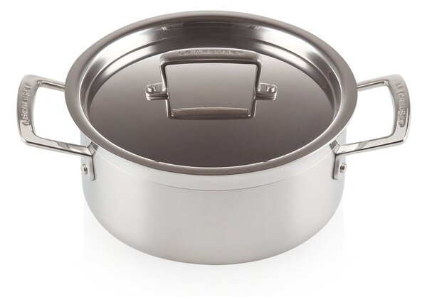 Le Creuset Le Creuset 3-Ply low casserole with lid 3 l