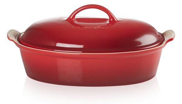 Le Creuset Le Creuset Heritage oval oven dish with lid 3.8 l Cerise