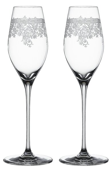 Spiegelau Arabesque champagne glass 30 cl 2-pack Clear