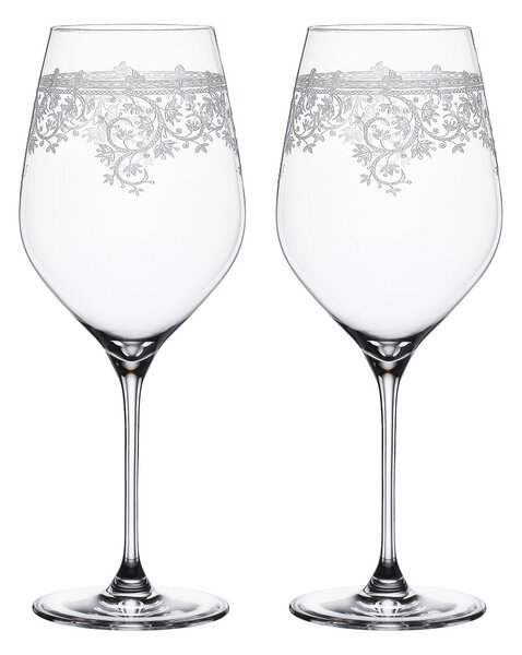 Spiegelau Arabesque Bordeaux red wine glass 81 cl 2-pack Clear