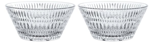 Nachtmann Ethno bowl Ø16.5 cm 2-pack Clear