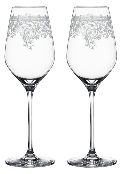 Spiegelau Arabesque white wine glass 50 cl 2-pack Clear