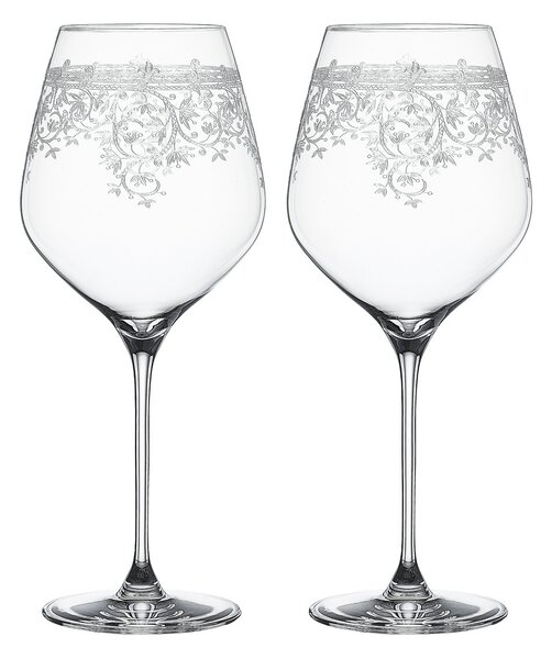 Spiegelau Arabesque Burgundy red wine glass 84 cl 2-pack Clear