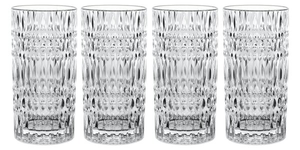 Nachtmann Ethno long drinking glass 43.4 cl 4-pack Clear