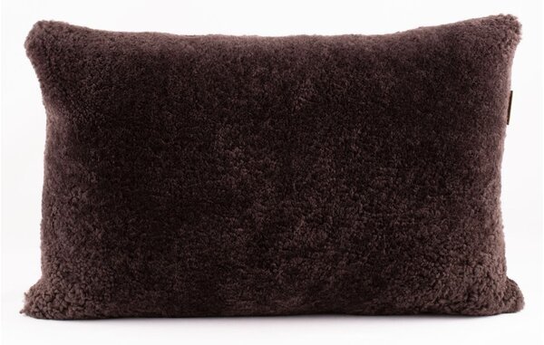 Shepherd of Sweden Shepherd Alice sheep skin cushion 60 x 40 cm dark brown