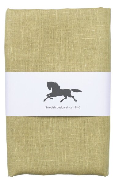 Almedahls Linen tablecloth 140x220 cm Olive