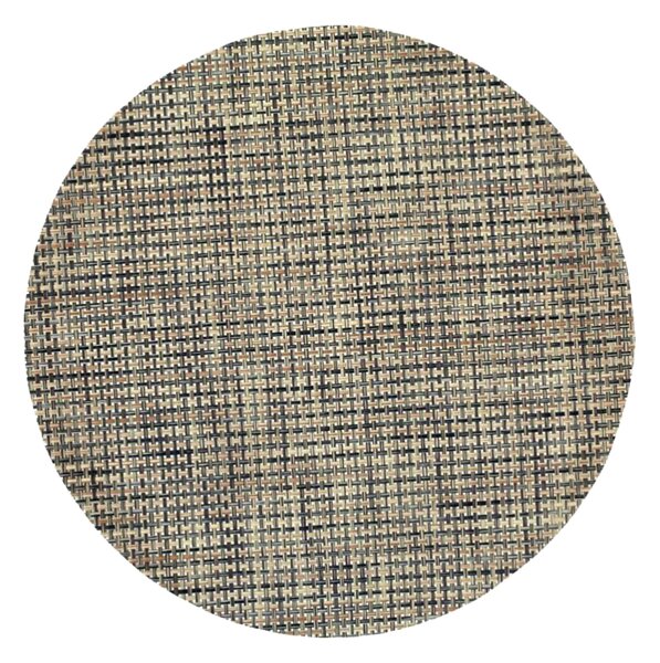 Dixie Sture placemat Straw mottled, round