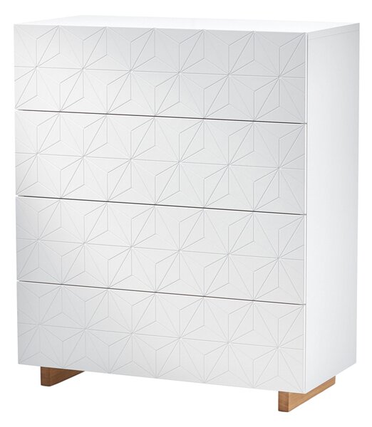 A2 Stars dresser White, white leg