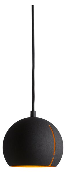 Woud Gap pendant lamp round Black