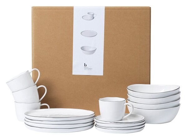 Broste Copenhagen Nordic Salt breakfast set 16 pieces