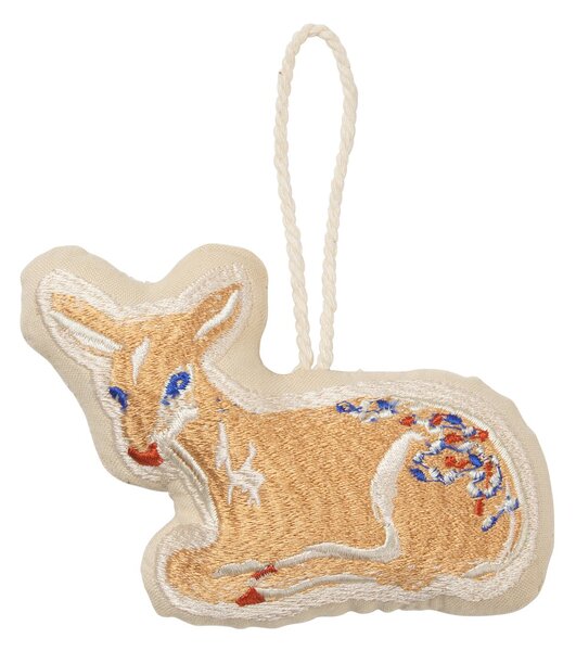 Broste Copenhagen Baby Deer tree decoration Warm beige