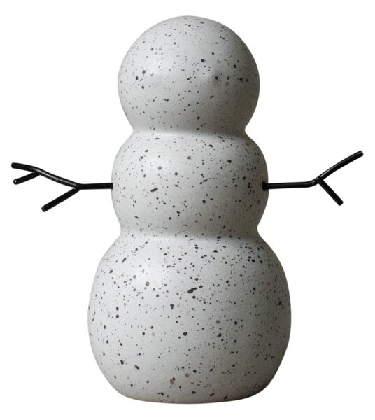 DBKD Snowman Christmas decoration 11 cm Mole dot