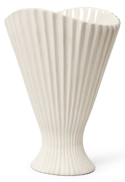 Ferm LIVING Fountain vase off white