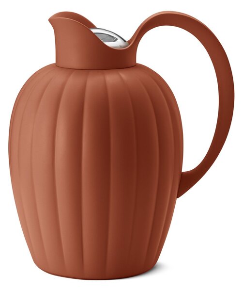 Georg Jensen Bernadotte thermos terracotta 1l