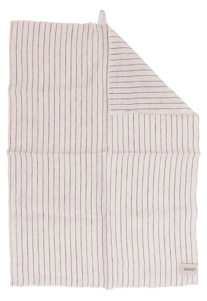 ERNST Ernst tea towel striped 50x70 cm Blue-beige