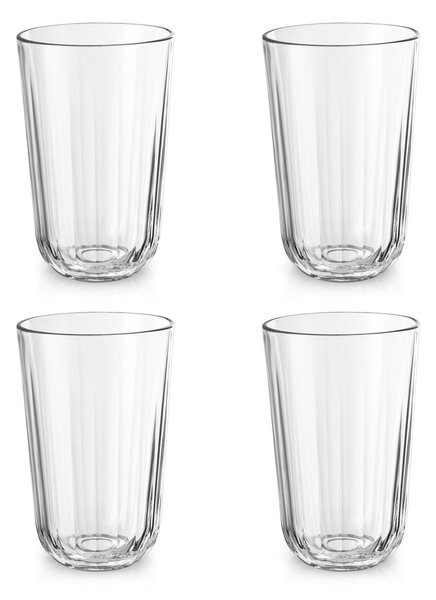 Eva Solo Facet drinking glass 43 cl 4-pack Clear