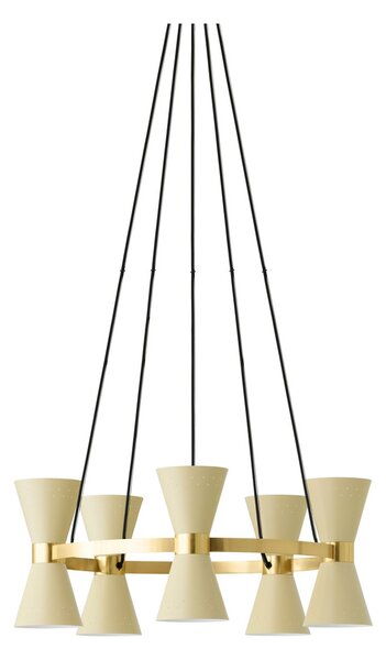 Audo Copenhagen Collector chandelier 5 Crème