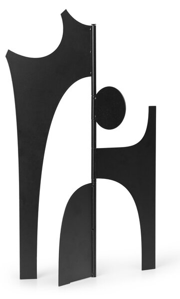 Ferm LIVING Contour decoration 20x42.7 cm Black