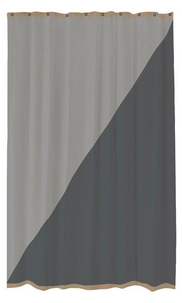 Mette Ditmer Duet duschdraperi 150x200 cm Grey