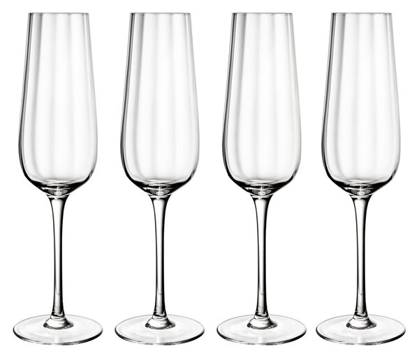 Villeroy & Boch Rose Garden champagne glass 4-pack 29 cl Clear