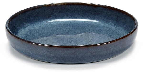 Serax Pure tapas plate glazed 14.5 cm Dark blue