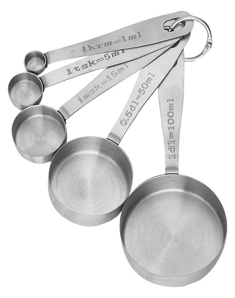 Dorre Myah measuring set 5 pieces Stainless steel