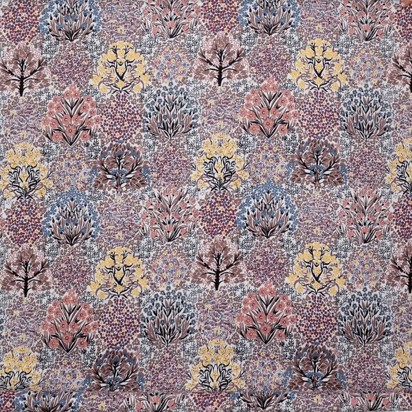 Almedahls Botanical Garden linen Pink brown