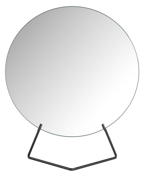 MOEBE Table mirror Ø20 cm Black