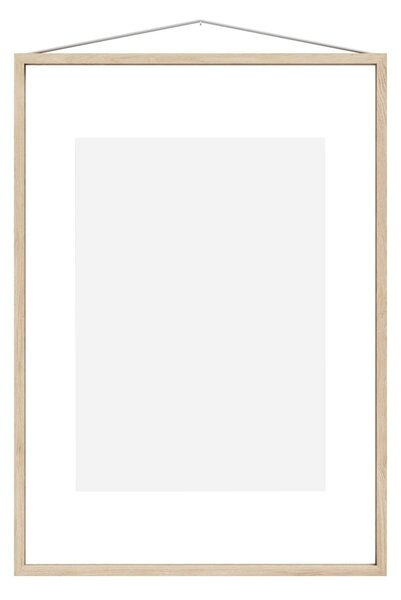 MOEBE Moebe ash frame A2 44.8x61.5 cm Transparent. Wood. Black