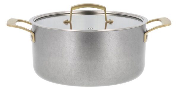 Pillivuyt Durance pot with lid 5 l Stainless steel