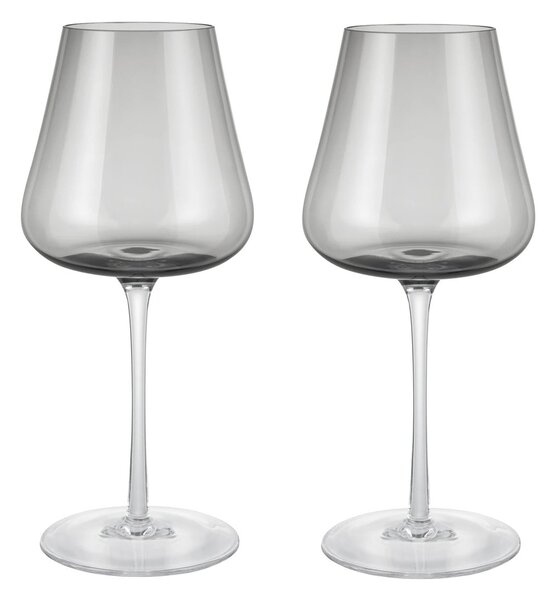 Blomus Belo white wine glass 40 cl 2 pack Smoke