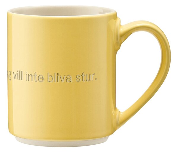 Design House Stockholm Astrid Lindgren mug. fina lilla krumelur Swedish text