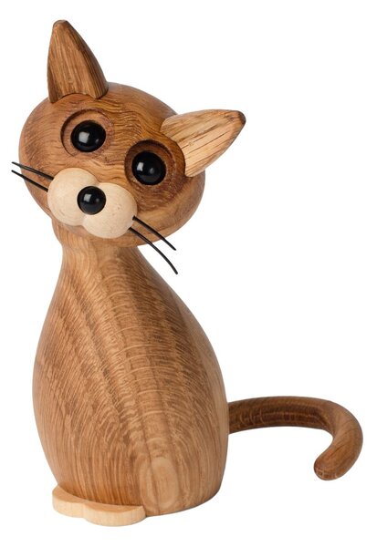 Spring Copenhagen Lucky cat decoration Oak