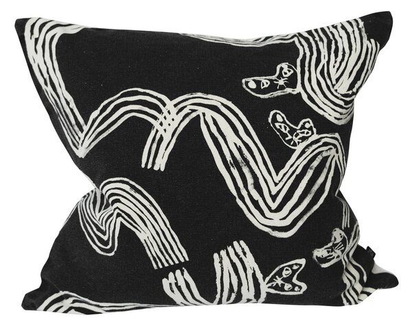 Fine Little Day Tiger pillowcase 48x48 cm Black