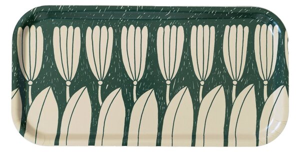 Fine Little Day Crocus tray 22x43 cm Green