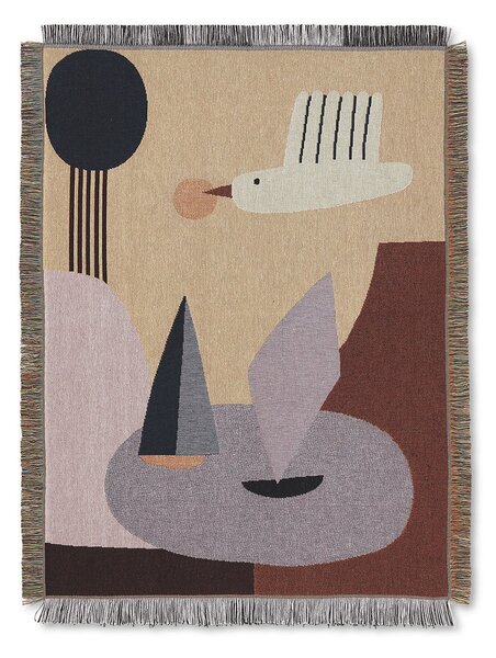 Ferm LIVING Bird boned throw 80x110 cm