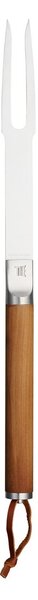 Fiskars Norden grill fork Stainless steel-birch