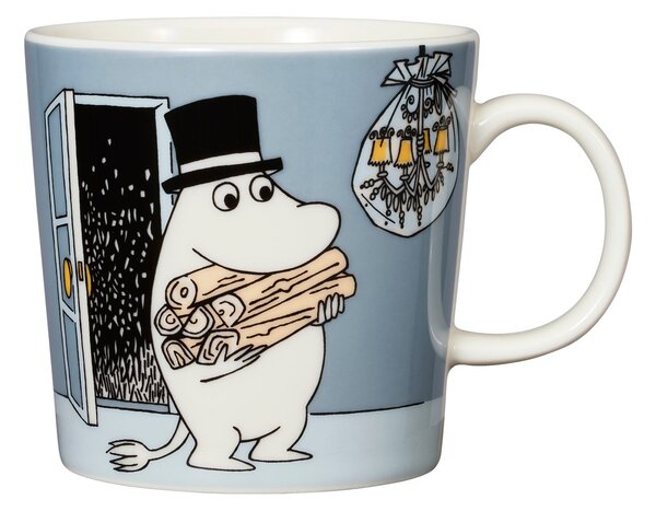 Arabia Moominpappa mug 30 cl Grey