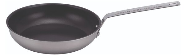 Ronneby Bruk Inox frying pan in stainless steel with ceramic nonstick coating Ø26 cm